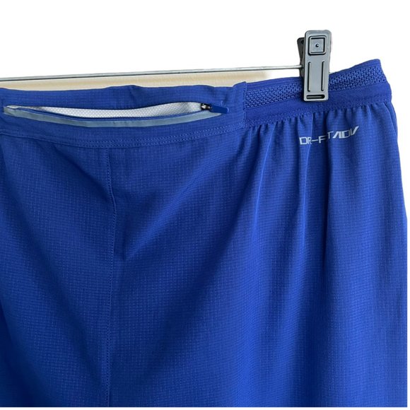 Nike Dri-fit ADV AeroSwift Men's Racing Pants Joggers Deep Royal Blue L - Picture 10 of 10